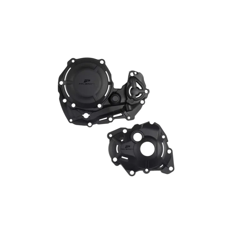 Expressz szállítás KIT DE PROTECTIONS DE CARTER D‘ EMBRAYAGE ET ALLUMAGE NOIR POLISPORT YAMAHA YZF 450 2023-2025