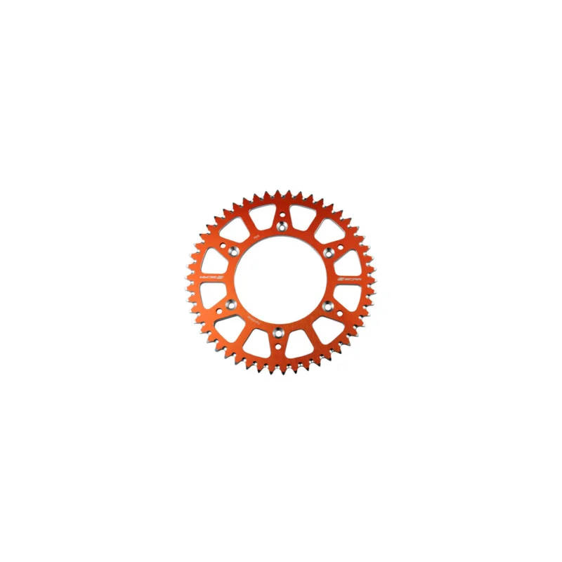 Gyors szállítás COURONNE SCAR ALU ORANGE TYPE SRS530 PAS 520 48 DENTS KTM EXC 250 1993-2017